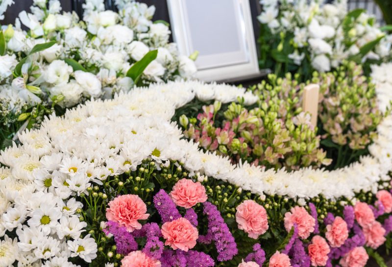 お供えの花